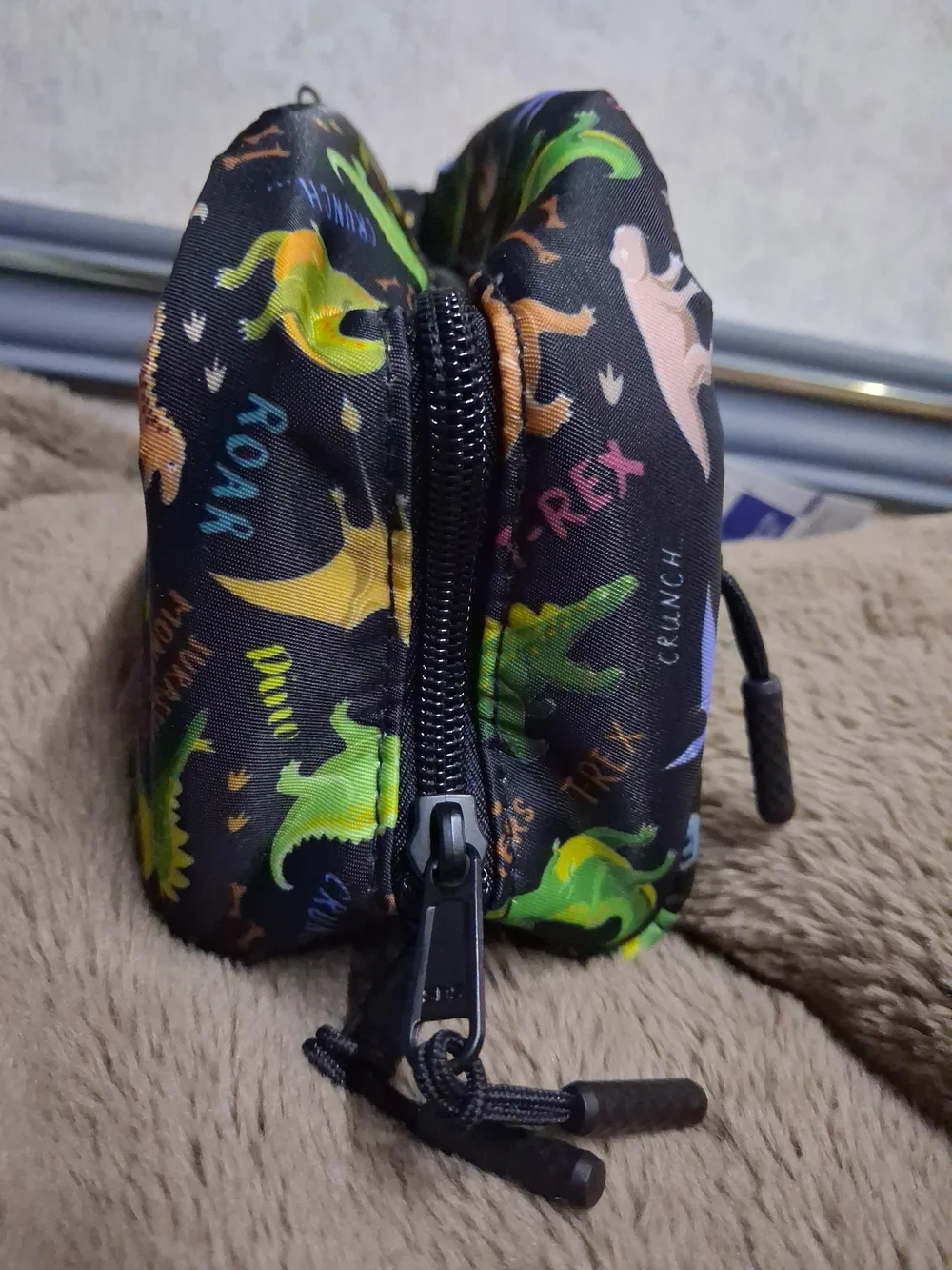 Cerbonny Freezable Mini Lunch Bag / Snack Pouch – Dinosaur Pattern